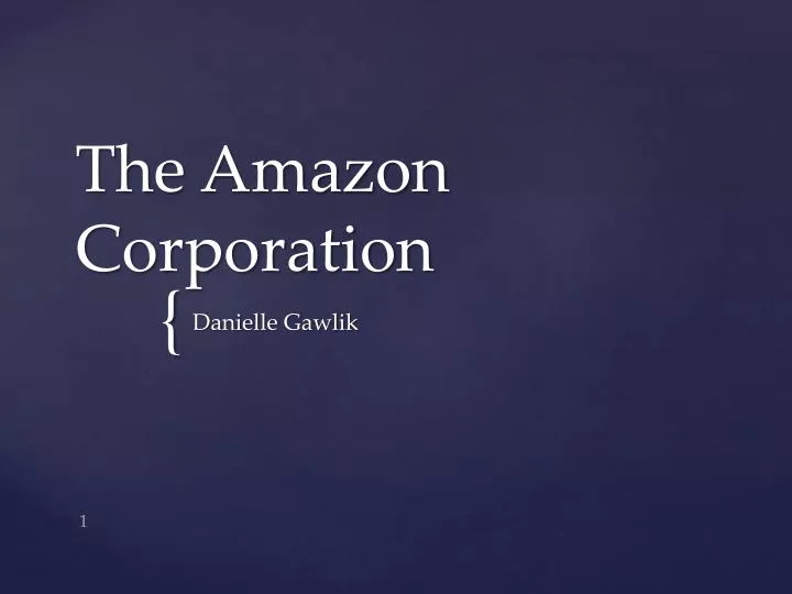 the amazon corporation