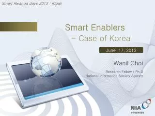 Smart Enablers in Korea