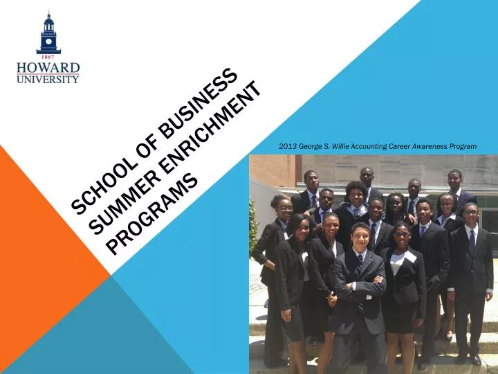 school of business summer enrichment programs