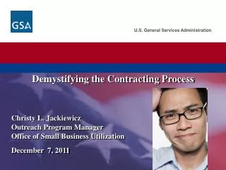 Demystifying the Contracting Process