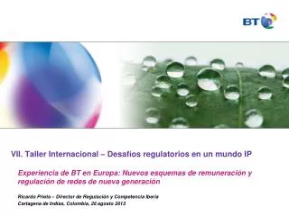 vii taller internacional desaf os regulatorios en un mundo ip