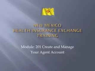 New mexico Health insurance exchange training