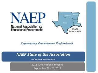 NAEP Represents an Important Mission