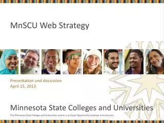 MnSCU Web Strategy