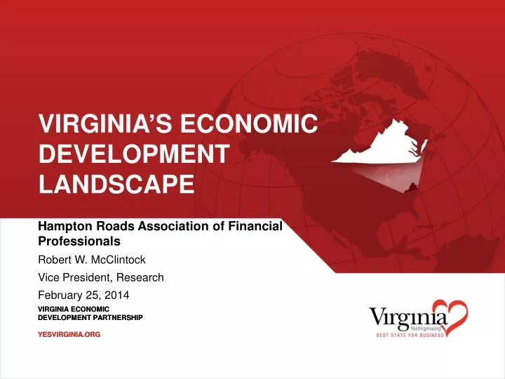 virginia s economic development landscape