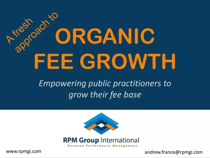organic fee growth