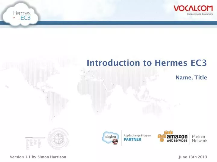 introduction to hermes ec3
