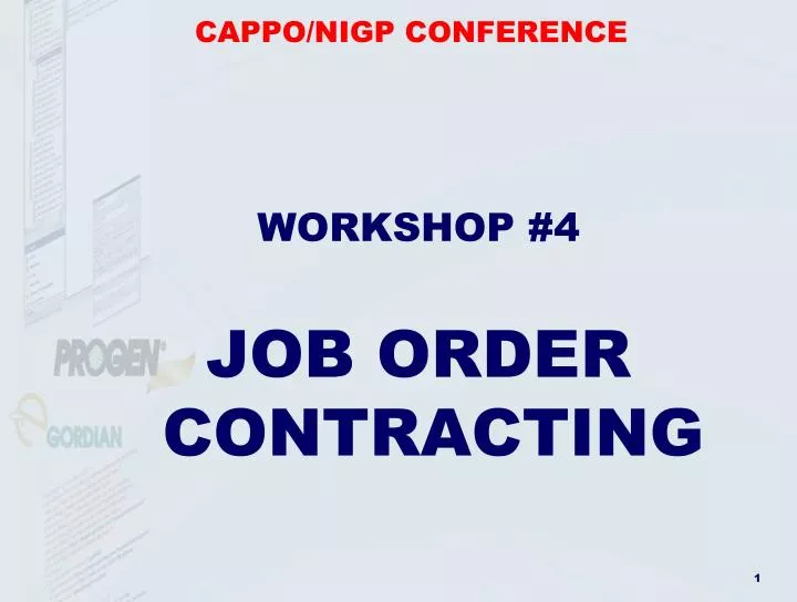 cappo nigp conference