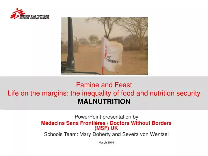 famine and feast life on the margins the inequality of food and nutrition security malnutrition