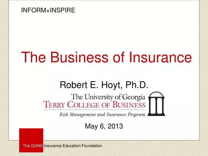 the business of insurance