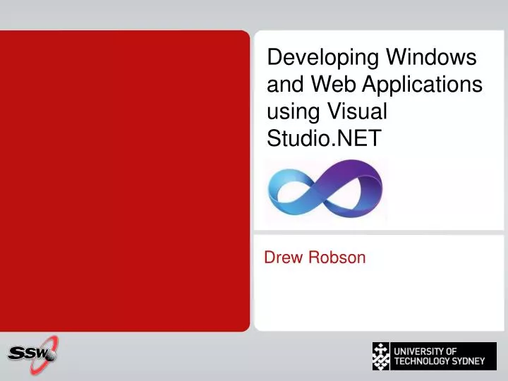 developing windows and web applications using visual studio net
