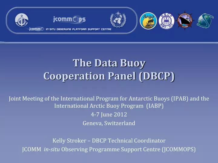 the data buoy cooperation panel dbcp