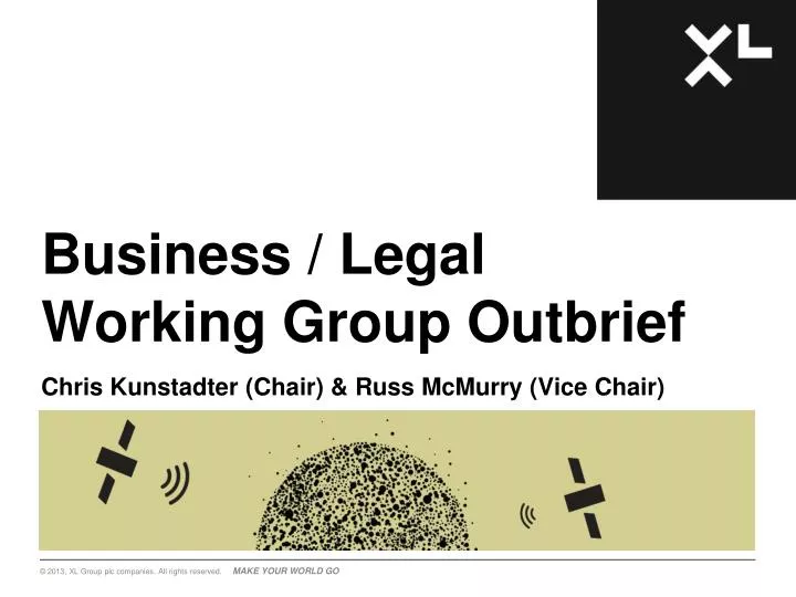 business legal working group outbrief