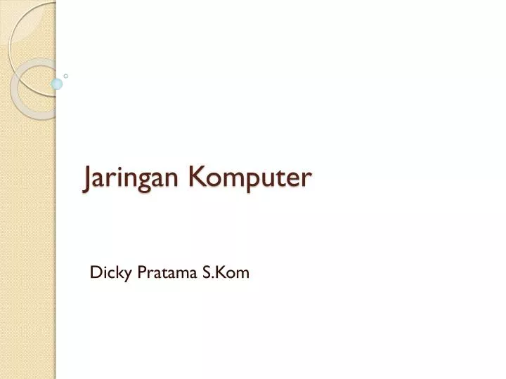 jaringan komputer