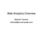 Web Analytics Overview - slide 1