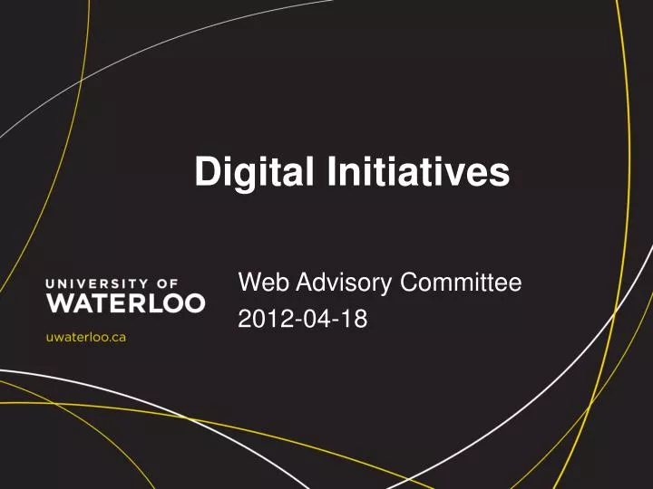 digital initiatives