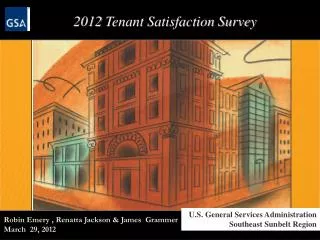 2012 Tenant Satisfaction Survey