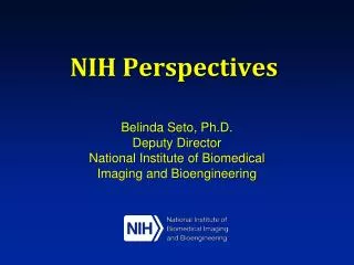 NIH Perspectives