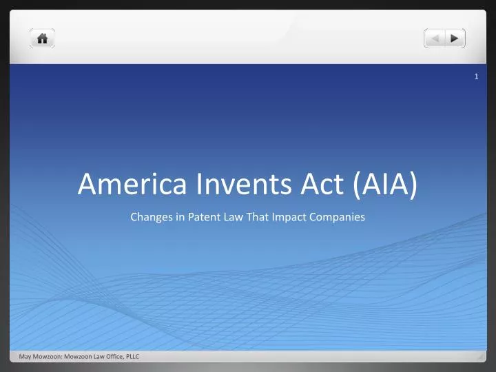 america invents act aia