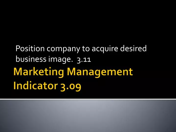 position company to acquire desired business image 3 11