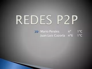 redes p2p
