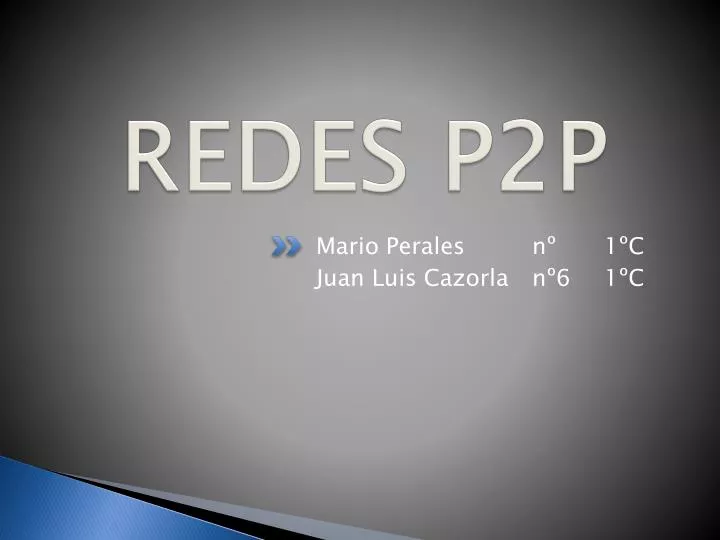 redes p2p