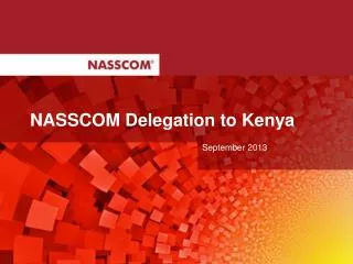NASSCOM Delegation to Kenya
