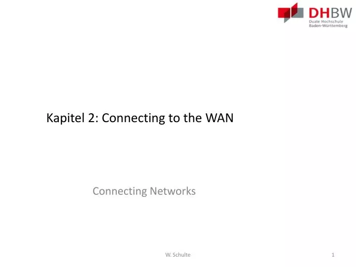 kapitel 2 connecting to the wan