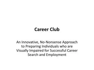 Career Club