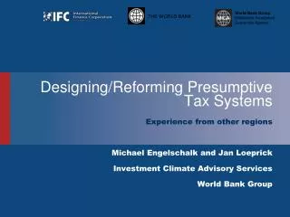 Designing/Reforming Presumptive Tax Systems