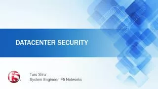 Datacenter security