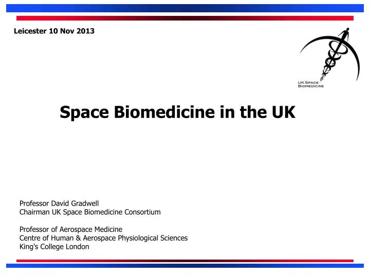 space biomedicine in the uk