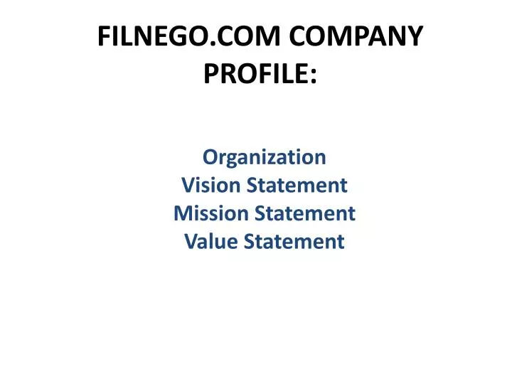 filnego com company profile
