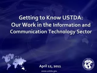 Getting to Know USTDA: Our Work in the Information and Communication Technology Sector