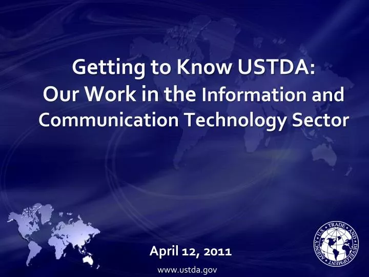 getting to know ustda our work in the information and communication technology sector
