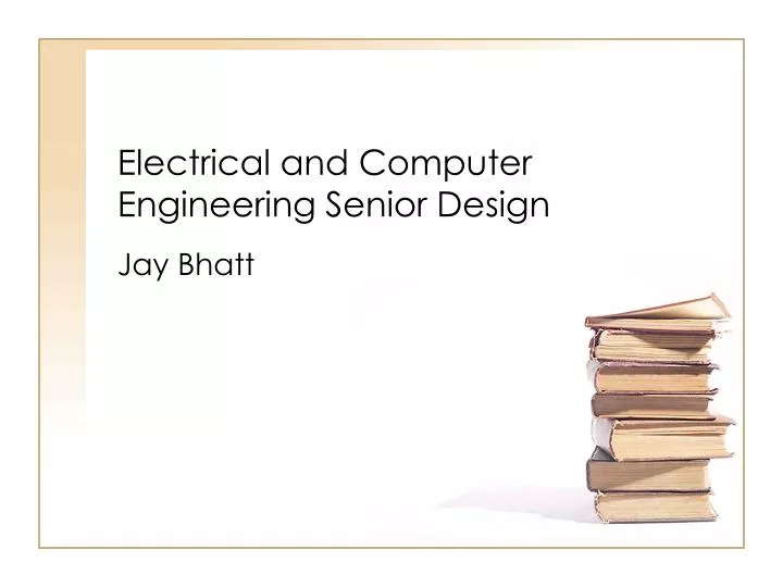 electrical and computer engineering senior design