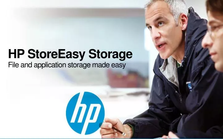 hp storeeasy storage file and application storage made easy