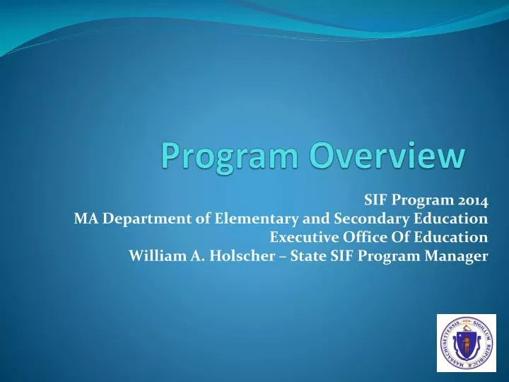 program overview