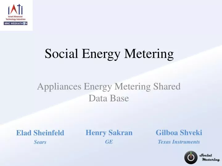 social energy metering
