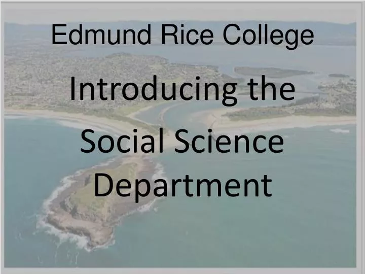 edmund rice college