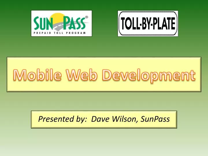 mobile web development