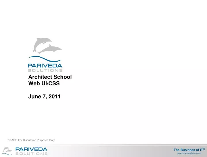 architect school web ui css june 7 2011