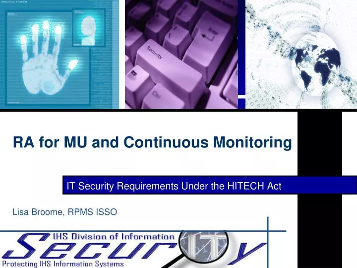 ra for mu and continuous monitoring