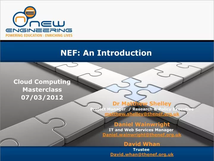 nef an introduction