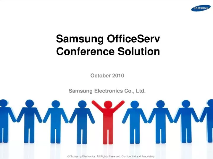 samsung officeserv conference solution