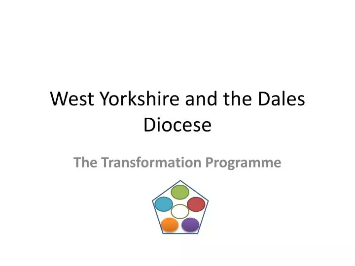 west yorkshire and the dales diocese