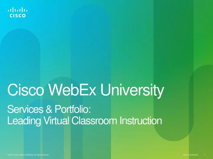 cisco webex university services portfolio leading virtual classroom instruction