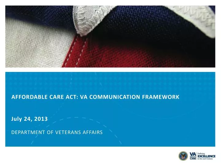 affordable care act va communication framework