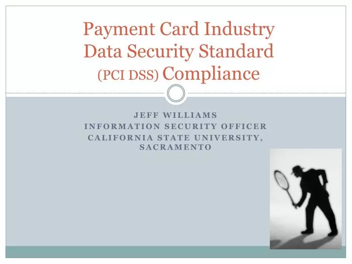 payment card industry data security standard pci dss compliance