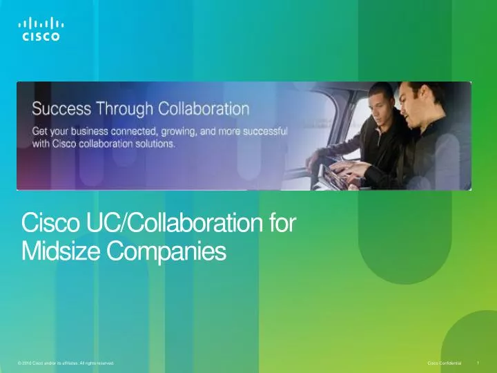 cisco uc collaboration for midsize companies